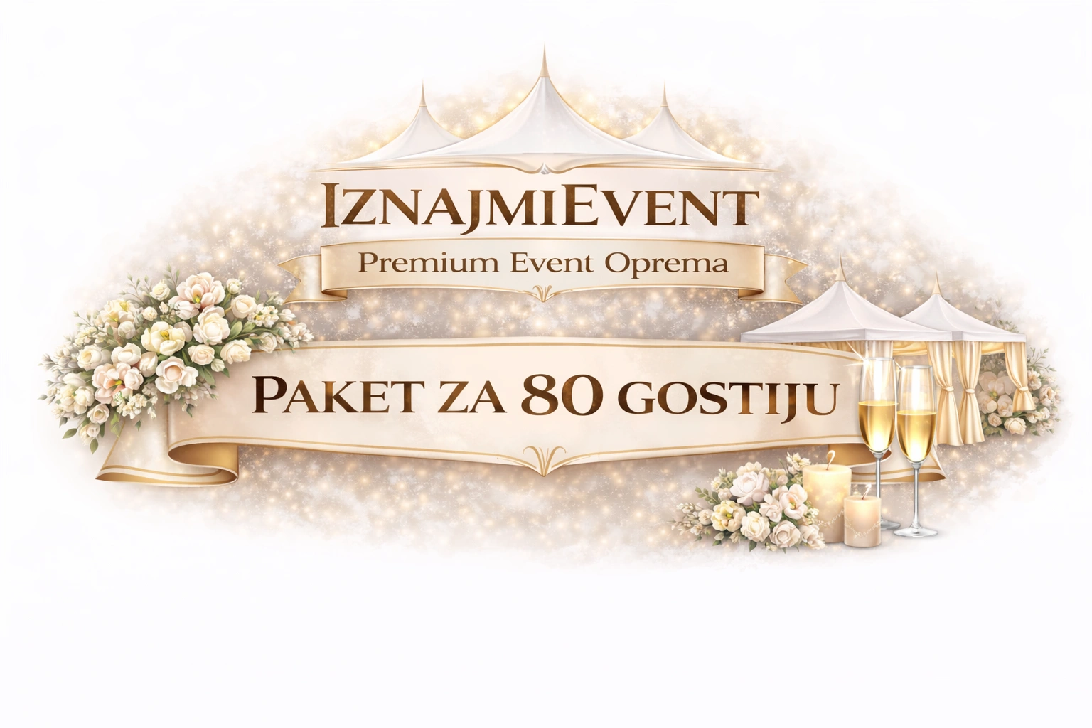 Paket za 80 gostiju